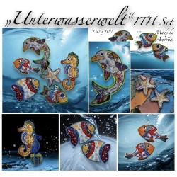 Stickdatei Unterwasserwelt ITH-SET 130 x 100 - 13.90 €