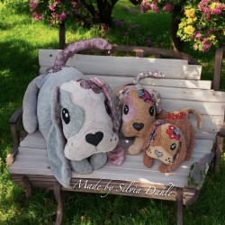 Stickdatei Hund Gretel Schlau ITH - ab 7.90 €