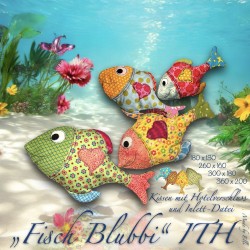 Stickdatei Fisch Blubbi ITH - ab 7.90 €