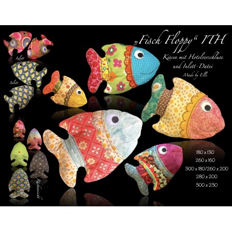 Stickdatei Fisch Floppy ITH - ab 7.90 €