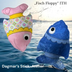 Stickdatei Fisch Floppy ITH - ab 7.90 €