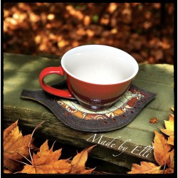 Stickdatei MugRug Herbstlaub ITH - ab 6.90 €